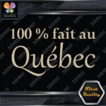 100% Fait au Québec Quebec Canadian Canada Province Decals Stickers Vinyl - Image 23