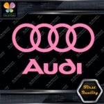 Compatible Audi Name & Rings Circles Cars JDM Tuning Vinyl Decals Stickers - Image 23