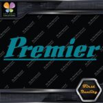 Compatible Premier Drums 70s Vintage Music Instrument Logo Vinyl Decals Stickers - Image 13