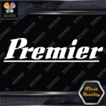 Compatible Premier Drums 70s Vintage Music Instrument Logo Vinyl Decals Stickers