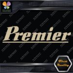 Compatible Premier Drums 70s Vintage Music Instrument Logo Vinyl Decals Stickers - Image 23