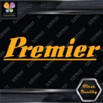 Compatible Premier Drums 70s Vintage Music Instrument Logo Vinyl Decals Stickers - Image 6