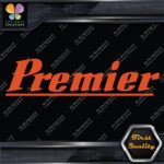 Compatible Premier Drums 70s Vintage Music Instrument Logo Vinyl Decals Stickers - Image 7