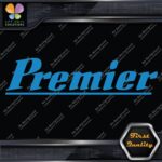 Compatible Premier Drums 70s Vintage Music Instrument Logo Vinyl Decals Stickers - Image 10