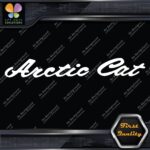 Compatible Arctic Cat Logo Snowmobiles Old Vintage Name Vinyl Decals Stickers - Image 3