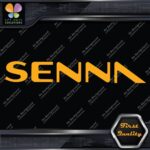 Compatible Ayrton Senna SS F1 Racing Grand Prix Name Only Vinyl Decals Stickers - Image 6