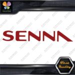 Compatible Ayrton Senna SS F1 Racing Grand Prix Name Only Vinyl Decals Stickers - Image 9