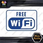 Compatible Free Wifi Wi-Fi Wi Fi Hotspot Store Sign Logo Decals Stickers Vinyl - Image 11