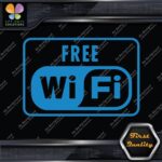 Compatible Free Wifi Wi-Fi Wi Fi Hotspot Store Sign Logo Decals Stickers Vinyl - Image 10