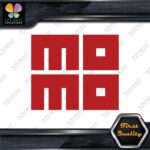 Compatible Momo Name Square Block Cars Racing Tuning JDM Vinyl Decals Stickers - Image 3