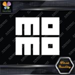 Compatible Momo Name Square Block Cars Racing Tuning JDM Vinyl Decals Stickers - Image 4