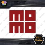 Compatible Momo Name Square Block Cars Racing Tuning JDM Vinyl Decals Stickers - Image 9