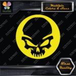 Skull in Circle Mad Mean Bad Crane JDM Tuning Racing Decals Stickers Vinyl - Image 5