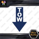 Tow Arrow Pointing down JDM Tuning Racing Towing Decals Stickers Vinyl - Image 12