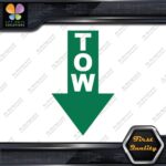 Tow Arrow Pointing down JDM Tuning Racing Towing Decals Stickers Vinyl - Image 15