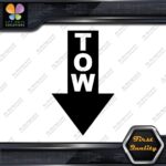 Tow Arrow Pointing down JDM Tuning Racing Towing Decals Stickers Vinyl - Image 3