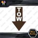 Tow Arrow Pointing down JDM Tuning Racing Towing Decals Stickers Vinyl - Image 24