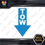 Tow Arrow Pointing down JDM Tuning Racing Towing Decals Stickers Vinyl - Image 10