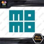 Compatible Momo Name Square Block Cars Racing Tuning JDM Vinyl Decals Stickers - Image 28