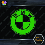 Compatible BMW Simple Round Cars Trucks JDM Tuning Racing Vinyl Decals Stickers - Image 12