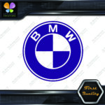 Compatible BMW Simple Round Cars Trucks JDM Tuning Racing Vinyl Decals Stickers - Image 14