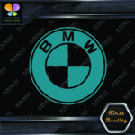 Compatible BMW Simple Round Cars Trucks JDM Tuning Racing Vinyl Decals Stickers - Image 20