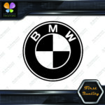 Compatible BMW Simple Round Cars Trucks JDM Tuning Racing Vinyl Decals Stickers - Image 3