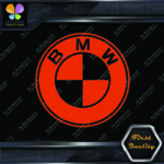 Compatible BMW Simple Round Cars Trucks JDM Tuning Racing Vinyl Decals Stickers - Image 7