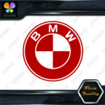 Compatible BMW Simple Round Cars Trucks JDM Tuning Racing Vinyl Decals Stickers - Image 8