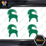 Compatible Backcountry Goat Clothing Pack of 4 MINI SIZE Decals Stickers Vinyl - Image 15