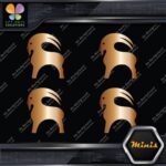 Compatible Backcountry Goat Clothing Pack of 4 MINI SIZE Decals Stickers Vinyl - Image 19