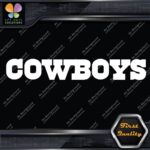 Compatible Dallas Cowboys Name Football Sport Team Logo Decals Stickers Vinyl