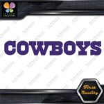 Compatible Dallas Cowboys Name Football Sport Team Logo Decals Stickers Vinyl - Image 22