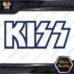 Compatible Kiss Rock Band Hollow Name Musical Logo Vinyl Decals Stickers - Image 12
