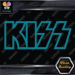 Compatible Kiss Rock Band Hollow Name Musical Logo Vinyl Decals Stickers - Image 13