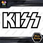 Compatible Kiss Rock Band Hollow Name Musical Logo Vinyl Decals Stickers - Image 3