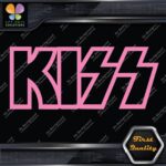 Compatible Kiss Rock Band Hollow Name Musical Logo Vinyl Decals Stickers - Image 21