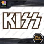 Compatible Kiss Rock Band Hollow Name Musical Logo Vinyl Decals Stickers - Image 24