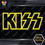 Compatible Kiss Rock Band Hollow Name Musical Logo Vinyl Decals Stickers - Image 6