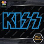 Compatible Kiss Rock Band Hollow Name Musical Logo Vinyl Decals Stickers - Image 10