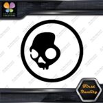 Compatible Skullcandy Headphones Speakers Head Circle Logo Vinyl Decals Stickers