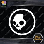 Compatible Skullcandy Headphones Speakers Head Circle Logo Vinyl Decals Stickers - Image 3
