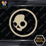 Compatible Skullcandy Headphones Speakers Head Circle Logo Vinyl Decals Stickers - Image 23