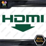 HDMI With Arrow Ports Muffler Exhaust JDM Tuning Logo Decals Stickers Vinyl - Image 16