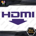 HDMI With Arrow Ports Muffler Exhaust JDM Tuning Logo Decals Stickers Vinyl - Image 22