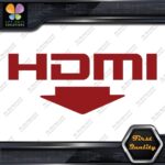 HDMI With Arrow Ports Muffler Exhaust JDM Tuning Logo Decals Stickers Vinyl - Image 10