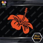Hibiscus Hawaiian Tropical Aloha Silhouette Flower Floral  Decals Stickers Vinyl - Image 13