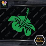 Hibiscus Hawaiian Tropical Aloha Silhouette Flower Floral  Decals Stickers Vinyl - Image 17