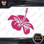 Hibiscus Hawaiian Tropical Aloha Silhouette Flower Floral  Decals Stickers Vinyl - Image 3