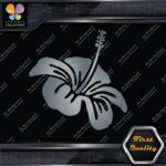 Hibiscus Hawaiian Tropical Aloha Silhouette Flower Floral  Decals Stickers Vinyl - Image 21